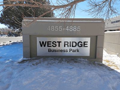 freestanding signs Photo